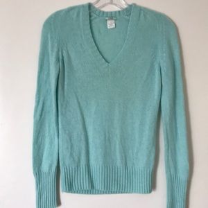 Cashmere Seafoam J Crew Sweater
